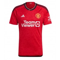 Camisa de time de futebol Manchester United Alejandro Garnacho #17 Replicas 1º Equipamento 2023-24 Manga Curta